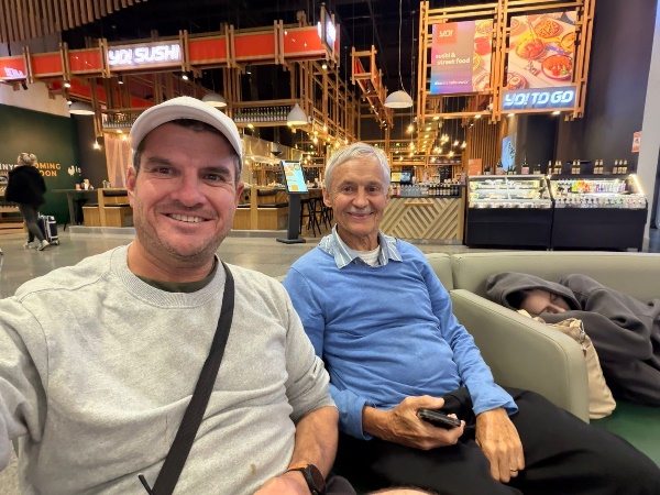 Photograph from Chris Snyders’ European travels — 1 May 2026: Day 2: Istanbul airport, connecting flight to Bilbao in Spain